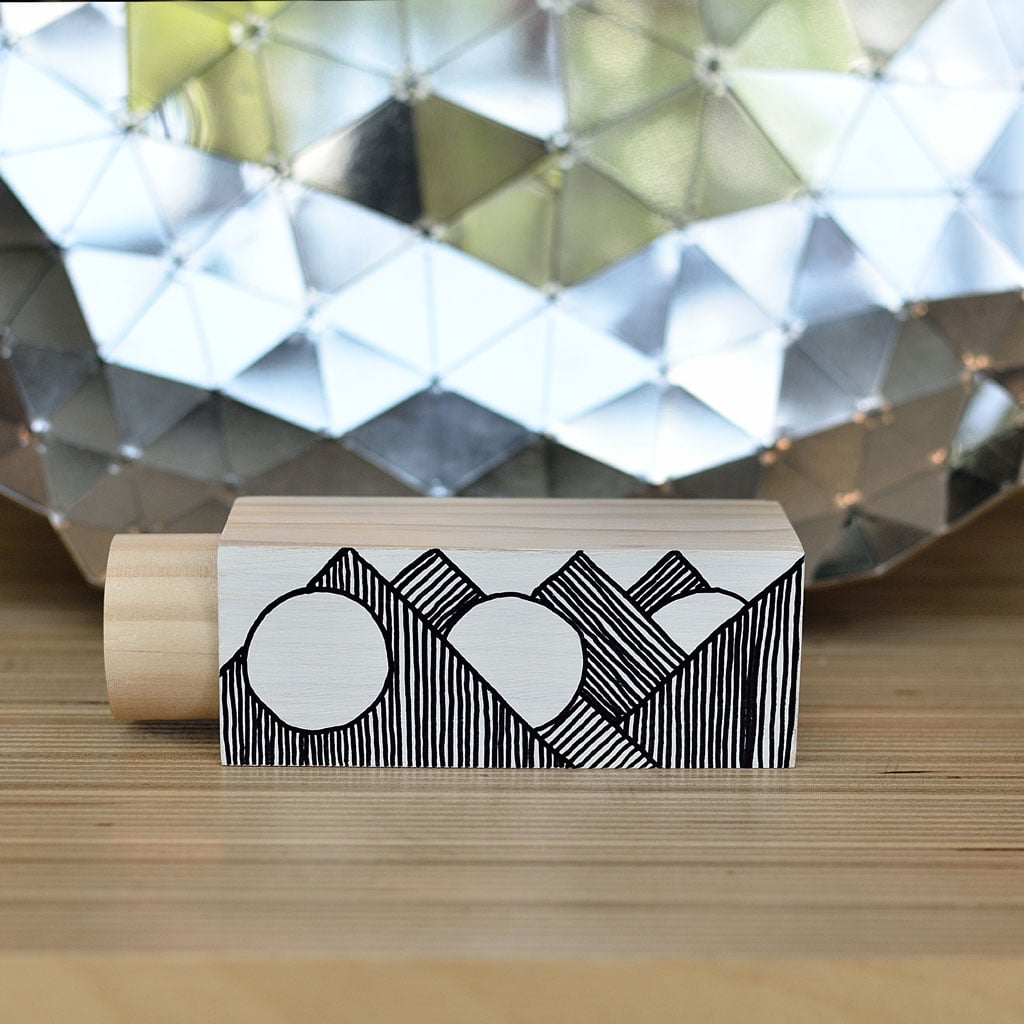 ANBlocks Mountain Stripe • MEDIUM • alejandro nam